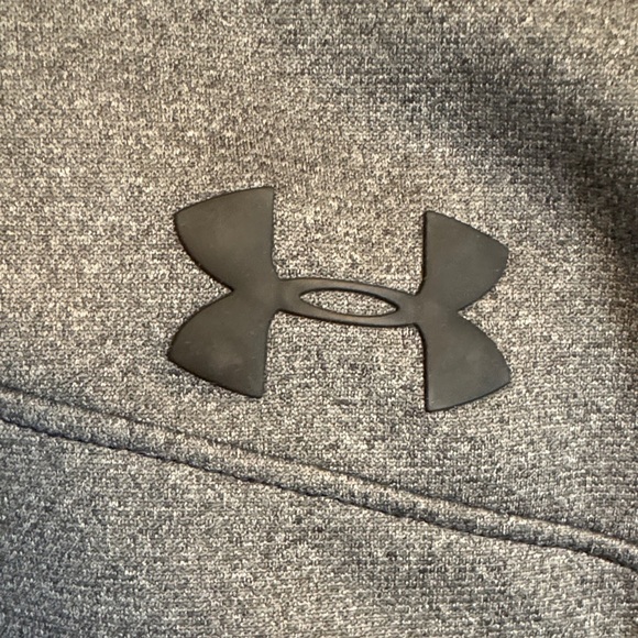 Under Armour Charcoal Quarter-Zip Pullover - Picture 2 of 4